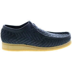 Clarks �N���[�N�X �����Y �X�j�[�J�[ �yClarks Originals Wallabee Boot Black Raffia�z �T�C�Y US_10.5(28.5cm) Black/Raffia
