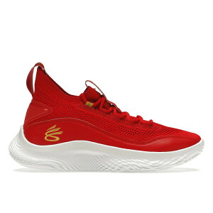 Under Armour �A���_�[�A�[�}�[ �����Y �X�j�[�J�[ �yUnder Armour Curry Flow 8 Chinese New Year�z �T�C�Y US_11.5(29.5cm) Red/Gold/White