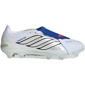 adidas �A�f�B�_�X �����Y �X�j�[�J�[ �yadidas Predator Pro Fold-Over Tongue FG Jude Bellingham Icon Takeover Pack�z �T�C�Y US_12.5(30.5cm) Cloud White/Zero Metalic/Royal Blue