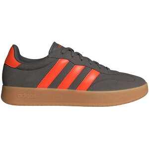 adidas �A�f�B�_�X �����Y �X�j�[�J�[ �yadidas Barreda Charcoal Impact Orange Gum�z �T�C�Y US_12(30.0cm) Charcoal/Impact Orange/Gum