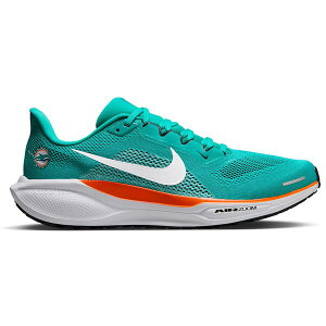 Nike �i�C�L �����Y �X�j�[�J�[ �yNike Air Zoom Pegasus 41 Miami Dolphins (2025)�z �T�C�Y US_9(27.0cm) Turbo Green/Brilliant Orange/Black