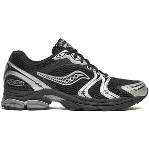 Saucony �T�b�J�j�[ �����Y �X�j�[�J�[ �ySaucony ProGrid Triumph 4 Black Silver�z �T�C�Y US_6.5(24.5cm) Black/Silver