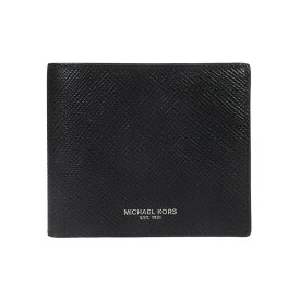 マイケルコース メンズ 財布 アクセサリー Logo Detail Classic Wallet Black