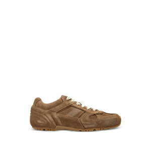 �A���n�X ���f�B�[�X �X�j�[�J�[ �V���[�Y Tb.56 suede panelled sneakers Brown