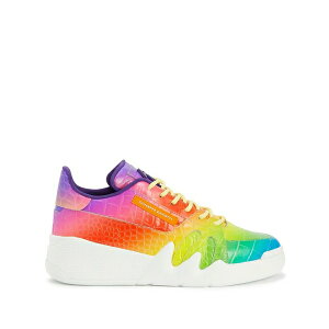 �W���[�b�y�U�m�b�e�B �����Y �X�j�[�J�[ �V���[�Y Rainbow crocodile-effect sneakers Yellow