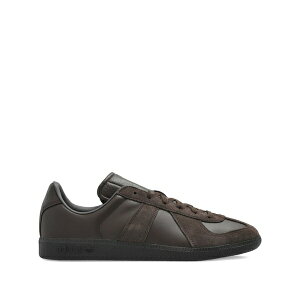 �A�f�B�_�X �����Y �X�j�[�J�[ �V���[�Y Bw army leather sneakers Brown