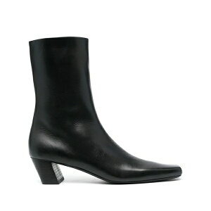 �}�[�V�� ���f�B�[�X �u�[�c �V���[�Y Square toe 50mm boots Black
