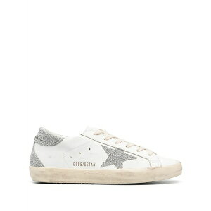 �S�[���f���O�[�X ���f�B�[�X �X�j�[�J�[ �V���[�Y Super-star glitter-embellished sneakers White