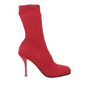 �y���������z �}�b�N�C�[�� ���f�B�[�X �u�[�c �V���[�Y Ankle boots Red