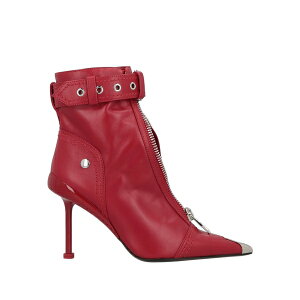 �y���������z �}�b�N�C�[�� ���f�B�[�X �u�[�c �V���[�Y Ankle boots Red