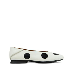 �J���y�[�� ���f�B�[�X �T���_�� �V���[�Y Casi myra polka-dot ballet flats White