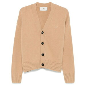 �A�~ �����Y �J�[�f�B�K�� �A�E�^�[ Ami de coeur-embroidered cardigan Neutrals