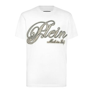 �t�B���b�v�v���C�� �����Y T�V���c �g�b�v�X Strass-embellished cotton t-shirt -