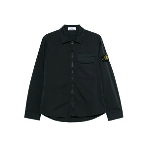 �X�g�[���A�C�����h �����Y �W���P�b�g���u���]�� �A�E�^�[ Zip pocket overshirt Blue