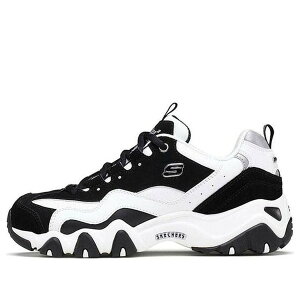 Skechers XPb`[Y fB[X Xj[J[ White/Black y(WMNS) Skechers D'lites GS White/Black 99999069-BKWz TCY US_5(22.0cm)