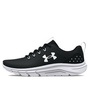 Under Armour アンダーアーマー レディース スニーカー BLACK/WHITE 【(WMNS) Under Armour Phade RN 2 'Black' 3024891-001】 サイズ US_6.5(23.5cm)