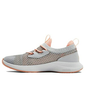 Under Armour A_[A[}[ fB[X Xj[J[ Gray y(WMNS) Under Armour Charged Breathe SMRZD 'Halo Grey Peach' 3022585-105z TCY US_6(23.0cm)
