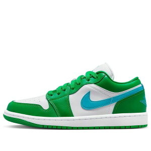 Air Jordan W[_ fB[X Xj[J[ LUCKY GREEN/AQUATONE-WHITE y(WMNS) Air Jordan 1 Low 'Lucky Green Aquatone' DC0774-304z TCY US_9(26.0cm)