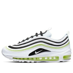Nike �i�C�L ���f�B�[�X �X�j�[�J�[ Summit White-Black �y(WMNS) Nike Air Max 97 'Summit White Volt' 921733-105�z �T�C�Y US_5.5(22.5cm)