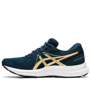 ASICS AVbNX fB[X Xj[J[ Blue/Gold y(WMNS) ASICS Gel-Contend 7 Wide 'French Blue Champagne' 1012A910-401z TCY US_5(22.0cm)