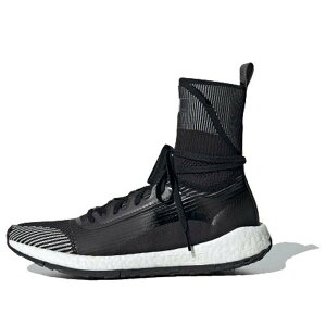 adidas �A�f�B�_�X ���f�B�[�X �X�j�[�J�[ Black �y(WMNS) adidas x Stella McCartney PulseBoost HD Mid 'Utility Black' EG1067�z �T�C�Y US_6.5(23.5cm)