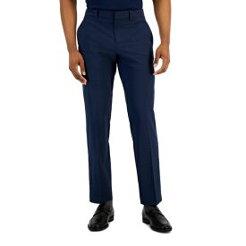 ペリーエリス メンズ カジュアルパンツ ボトムス Men's Modern-Fit Stretch Resolution Dress Pants Navy