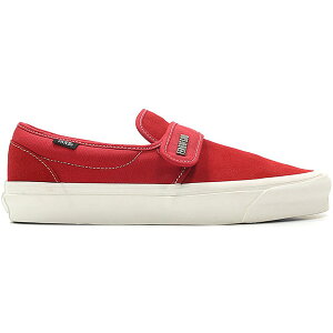 Vans oY Y Xj[J[ yVans Slip-On 47 V DX Fear of God Redz TCY US_7(25.0cm) Red/Suede