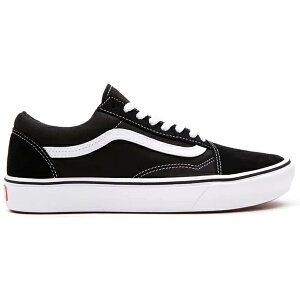 Vans oY Y Xj[J[ yVans Old Skool Comfy Cush Black Whitez TCY US_7(25.0cm) Black/White