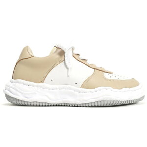 Maison Mihara Yasuhiro ミハラヤスヒロ メンズ スニーカー 【Maison Mihara Yasuhiro Wayne OG Sole Low Beige White】 サイズ US_M_4 Beige/White