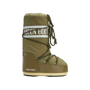 Moon Boot ���[���u�[�c �����Y �X�j�[�J�[ �yMoon Boot Icon Nylon Boot Nylon Khaki�z �T�C�Y US_M_39/41 Khaki