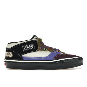 Vans �o���Y �����Y �X�j�[�J�[ �yVans OG Half Cab LX Brain Dead Multi Color�z �T�C�Y US_10(28.0cm) Black/Beige/Violet/Burgundy