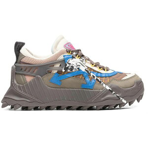 OFF-WHITE �I�t�z���C�g �����Y �X�j�[�J�[ �yOFF-WHITE Odsy-1000 Blue Grey SS21�z �T�C�Y US_6(24.0cm) Grey/Blue
