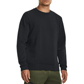 アンダーアーマー メンズ パーカー・スウェットシャツ アウター Under Armour Men's Unstoppable Fleece Crewneck Black