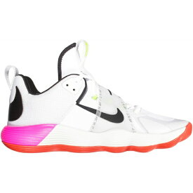 ナイキ レディース バレーボール スポーツ Nike React Hyperset SE Volleyball Shoes White/Black/Crimson