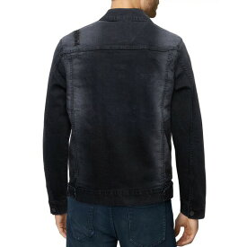 エックスレイ メンズ ジャケット＆ブルゾン アウター Men's Slim Washed Denim Jacket Black Denim