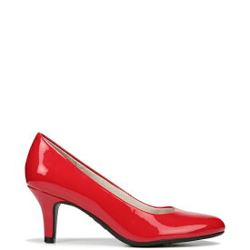 ライフストライド レディース パンプス シューズ Women's Parigi Dress Pumps Fire Red Faux Patent