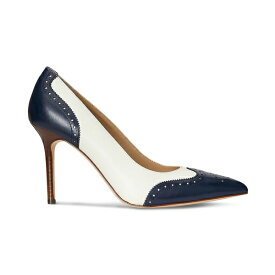 ラルフローレン レディース パンプス シューズ Women's Lynden Pointed Pumps Refined Navy, Vanilla