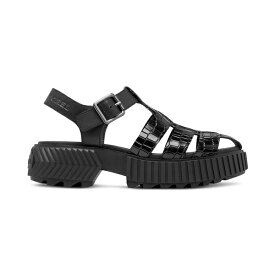 ソレル レディース サンダル シューズ Women's Ona Streetworks Fisherman Sandals Black, Sea Salt