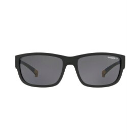 アーネット メンズ サングラス・アイウェア アクセサリー Polarized Sunglasses, AN4256 62 BLACK/POLAR GREY