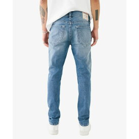 トゥルーレリジョン メンズ デニムパンツ ボトムス Men's Matt Ultra Skinny Moto Jeans Bond St Medium Wash with Rips