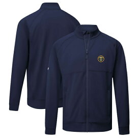 レベルウェア メンズ ジャケット＆ブルゾン アウター Denver Nuggets Levelwear Form Insignia Core FullZip Jacket Navy