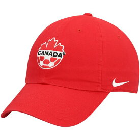 ナイキ メンズ 帽子 アクセサリー Canada Soccer Nike Campus Adjustable Hat Red