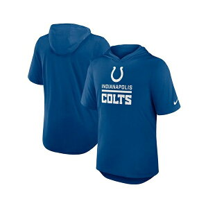 iCL Y Vc gbvX Men's Royal Indianapolis Colts Lockup Tri-Blend Hoodie T-Shirt Royal