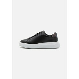 カルバンクライン レディース スニーカー シューズ RAISED CUPSOLE LACE UP LUMINOUS - Trainers - black