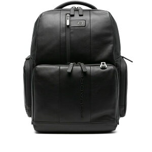 �s�[�N�A�h�� �����Y �o�b�N�p�b�N�E�����b�N�T�b�N �o�b�O Panelled leather backpack Black