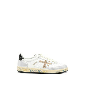 �v���~�A�[�^ ���f�B�[�X �X�j�[�J�[ �V���[�Y Bskt clayd lace-up sneakers White