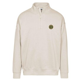 レベルウェア メンズ ジャケット＆ブルゾン アウター Philadelphia Flyers Levelwear Murray Delta Badge QuarterZip Pullover Top Cream