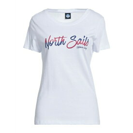 【送料無料】 ノースセール レディース Tシャツ トップス T-shirts White