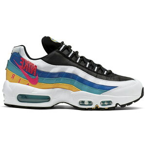 Nike iCL fB[X Xj[J[ yNike Air Max 95 PRM Windbreaker (Women's)z TCY US_6(23.0cm) White/Red Orbit/University Gold