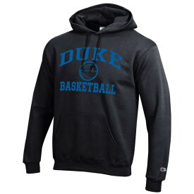 チャンピオン メンズ パーカー・スウェットシャツ アウター Duke Blue Devils Champion Basketball Icon Pullover Hoodie Black